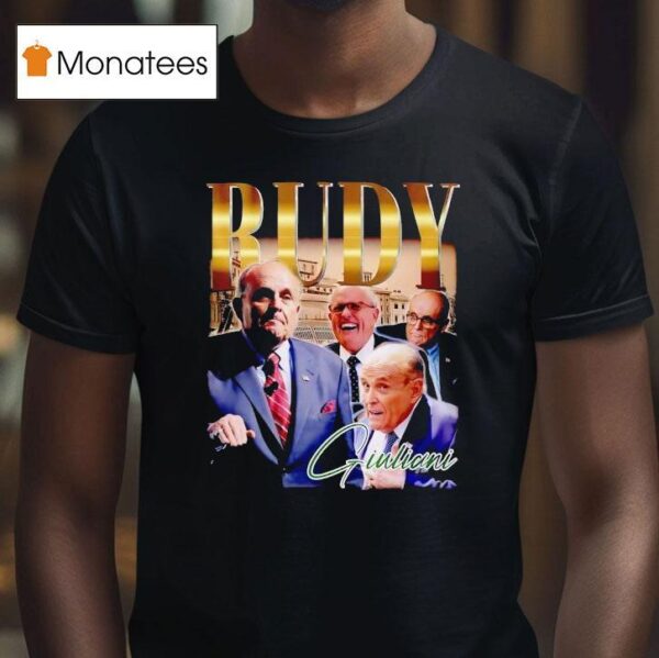 Rudy Giuliani Portrait Graphic T Shirt