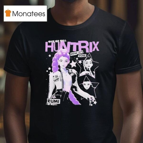 Rumi Kpop Demon Hunters Anime T Shirt