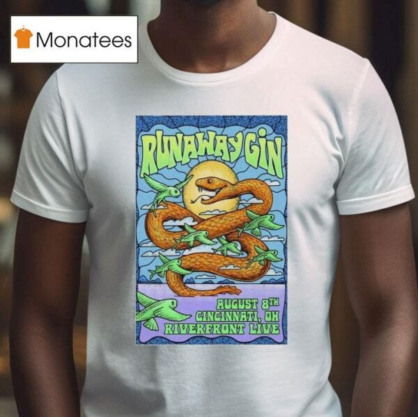 Runaway Gin Cincinnati Oh Aug T Shirt