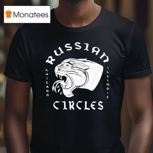 Russian Circles Chicago Illinois Panther T Shirt