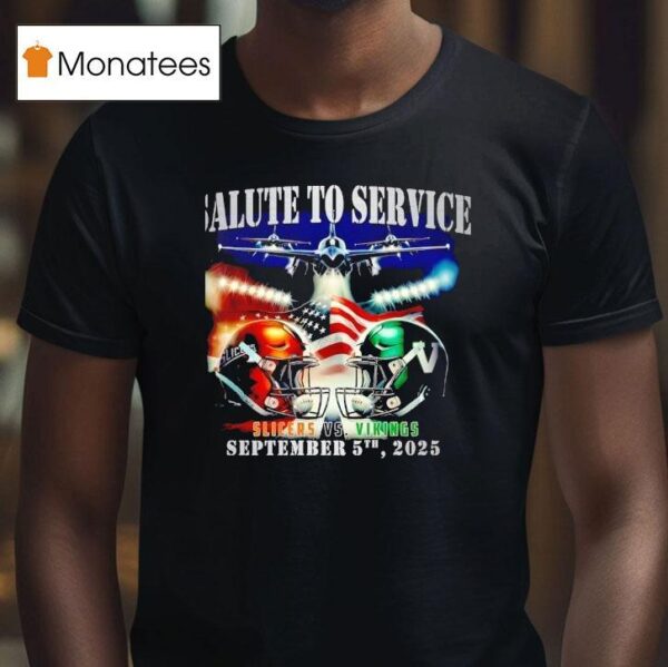 Salute To Service Laporte Slicers Vs Valparaiso Vikings September Th T Shirt