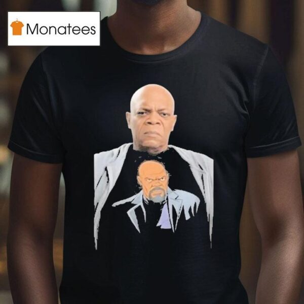 Samuel L Jackson Selfie Inception Indulgence T Shirt