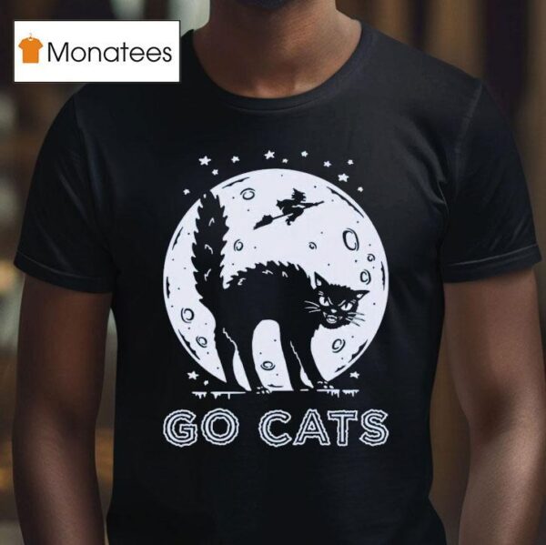 Scary Go Cats Halloween T Shirt