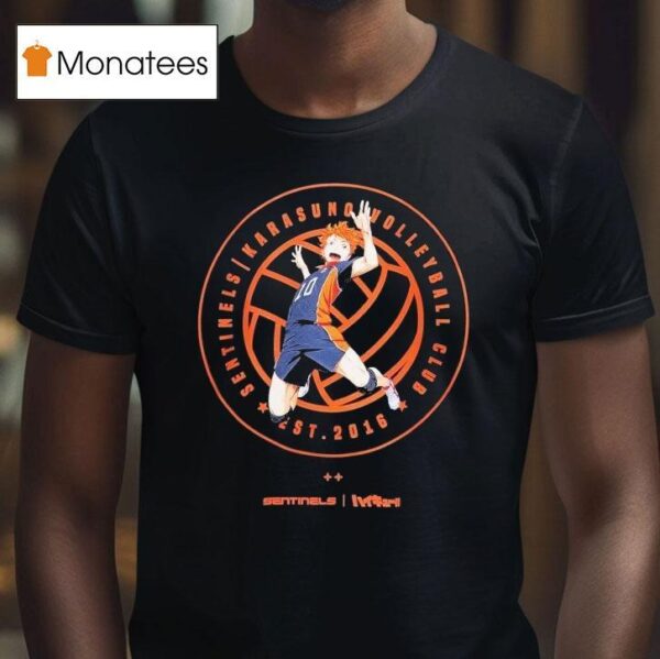 Sentinels Karasuno Volleyball Club Est Haikyuu T Shirt