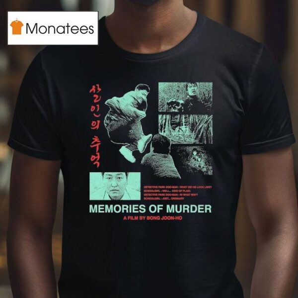 Shaman S Memories Of Murder Eyes Bong Joon Ho T Shirt