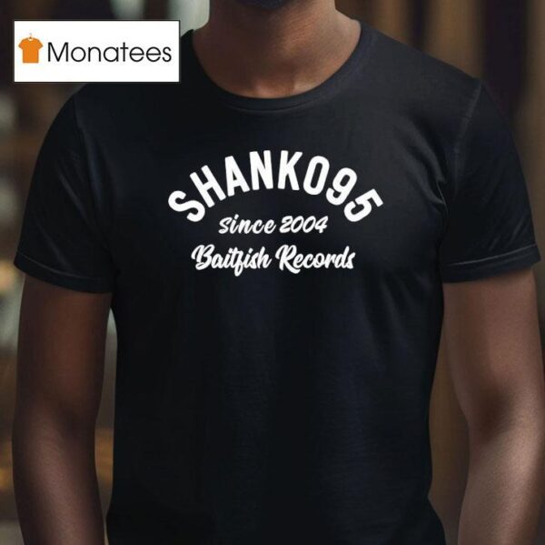 Shank Since Baitfish Records T Shirt