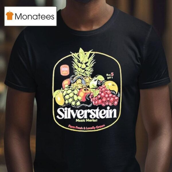 Silverstein Music Market Farm Fresh Locally Grown T Shirt
