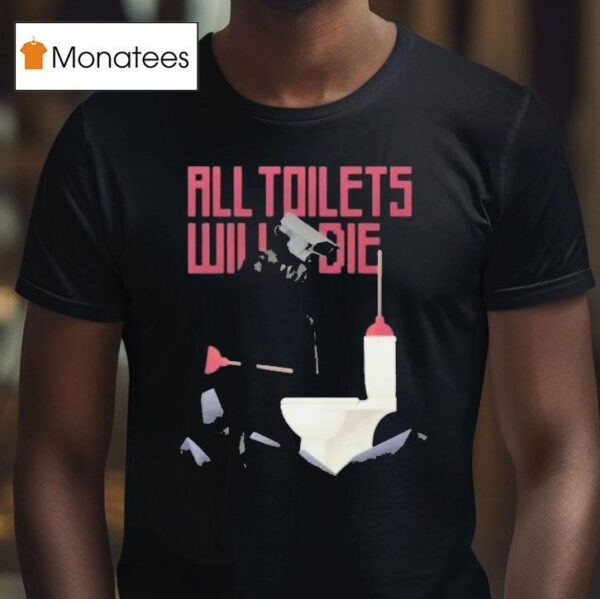 Skibidi Toilets Plungerman T Shirt