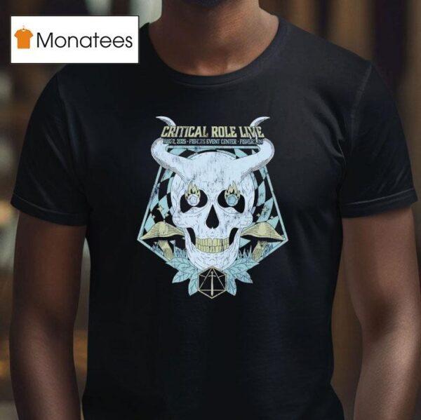 Skull Critical Role Live Vintage T Shirt