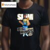 Slam Shai Gilgeous Alexander Oklahoma City Thunders Basketball Big Rings T Shirt