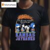 Snoopy The Peanuts Kansas Jayhawks It S The Most Wonderful Time Of The Year T Shirt