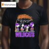 Snoopy The Peanuts Northwestern Wildcats It S The Most Wonderful Time Of The Year T Shirt