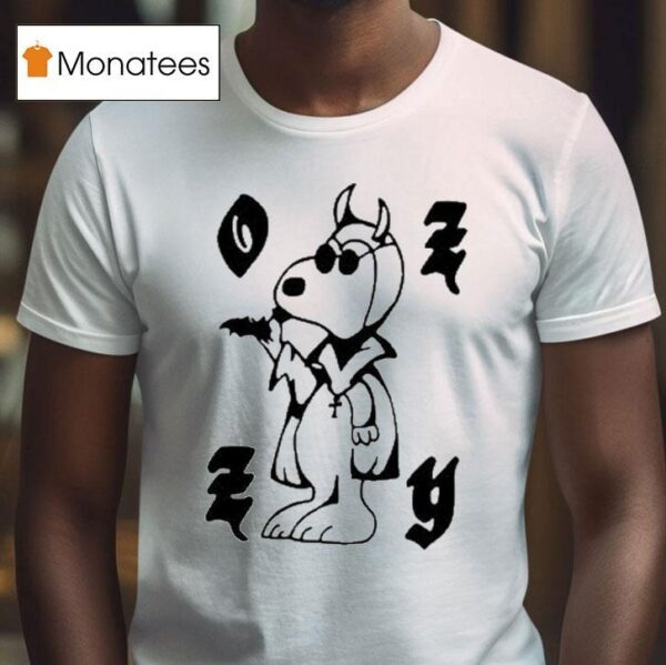 Snoopy X Chinacat Ozzy Osbourne Ba T Shirt