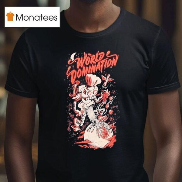Spag Heddy World Domination Robo T Shirt