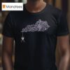 Spider Web Kentucky Shape T Shirt