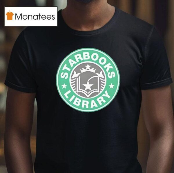 Starbooks Library Logo Parody T Shirt
