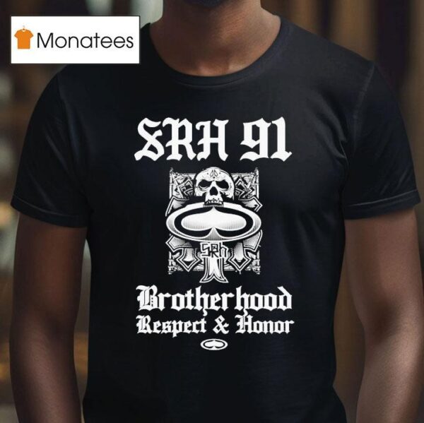Supporting Radical Habits Brotherhood Respect And Honor T Shirt