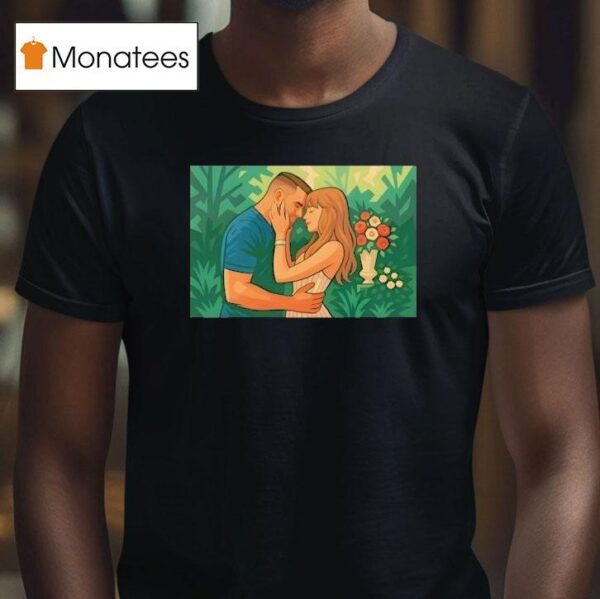 Swift Travis Kelce Engagement T Shirt