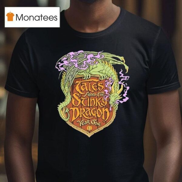 Tales From The Stinky Dragon Year One Anniversary T Shirt