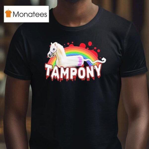 Tampony Horse Rainbow T Shirt