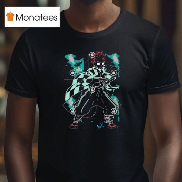 Tanjiro Kamado From Demon Slayer Kimetsu No Yaiba T Shirt