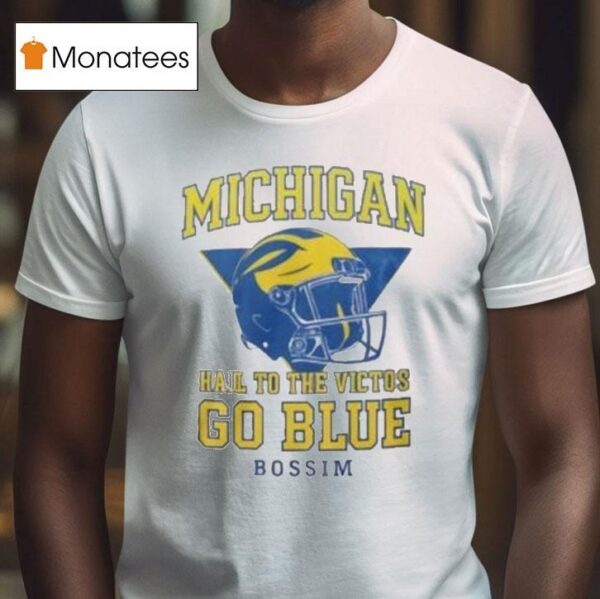 Taylor Lewan Michigan Wolverines Hail To The Victors Go Blue Bossim T Shirt