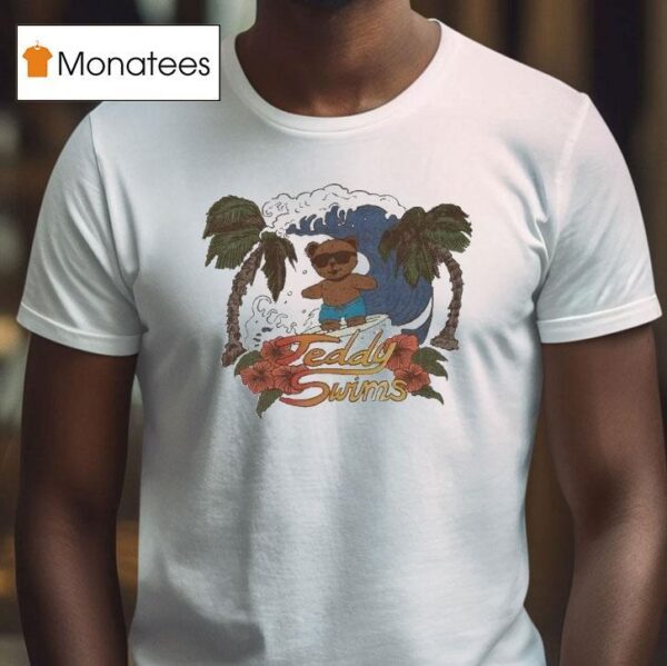 Teddy Swims Surf S Up Teddy T Shirt