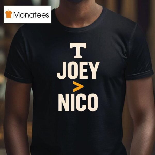 Tennessee Volunrs Joey Vs Nico T Shirt