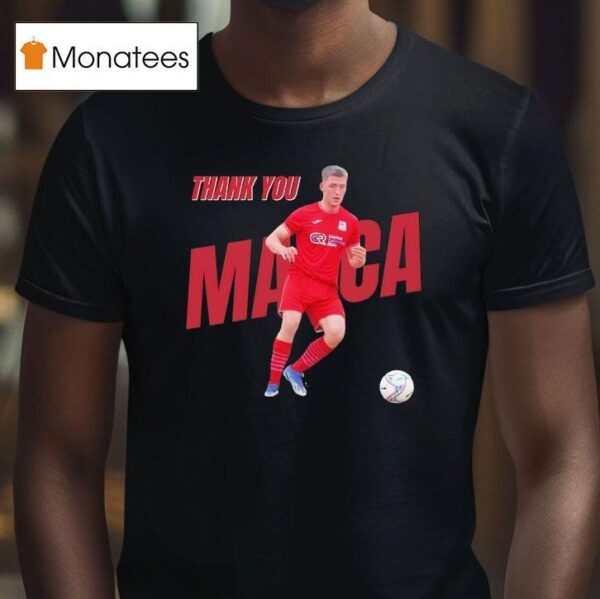 Thank You Marca White Ensign Fc T Shirt
