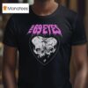 The Eyes Together Forever Heart Skull T Shirt