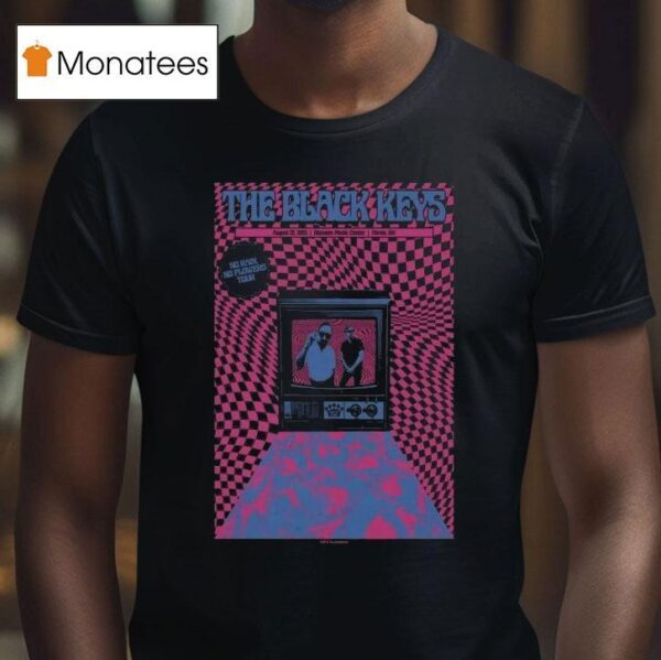 The Black Keys No Rain No Flowers Tour In Cuyahoga Falls Oh On August T Shirt