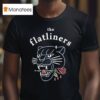 The Flatliners Panther Rose T Shirt
