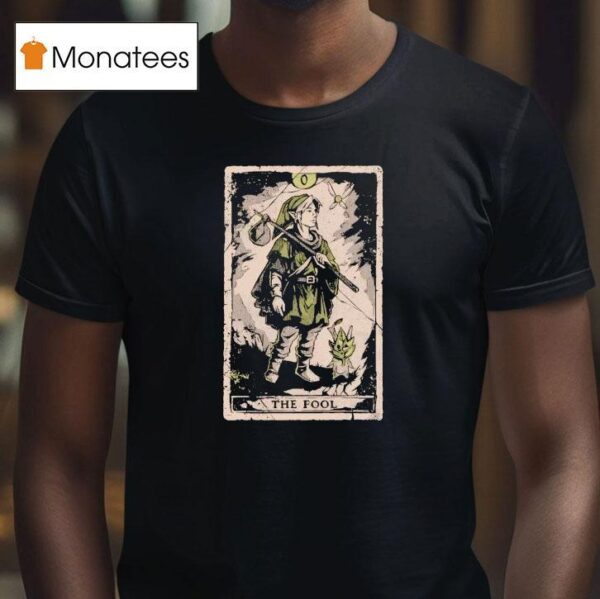 The Fool A Tarot Card Style Link T Shirt