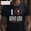 The Funeral Portrait I Love Emo Boys Boys Kiss Red Heart Chains S T Shirt