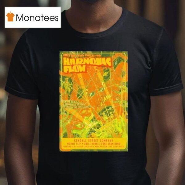 The Harmonic Flow Music And Arts Festival At Strangeways Brewing On October T Shirt