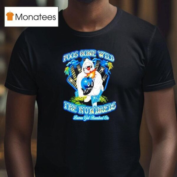 The Hundreds Adam Bomb X Foos Gone Wild Bombed On T Shirt