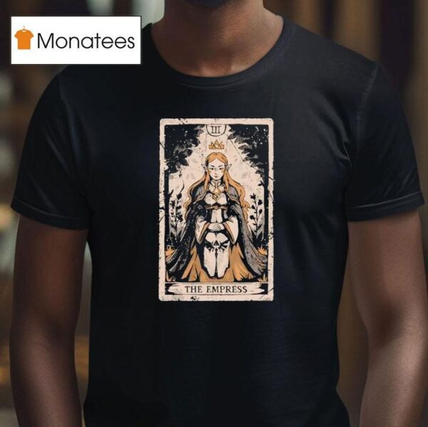 The Legend Of Zelda The Empress Tarot Card T Shirt