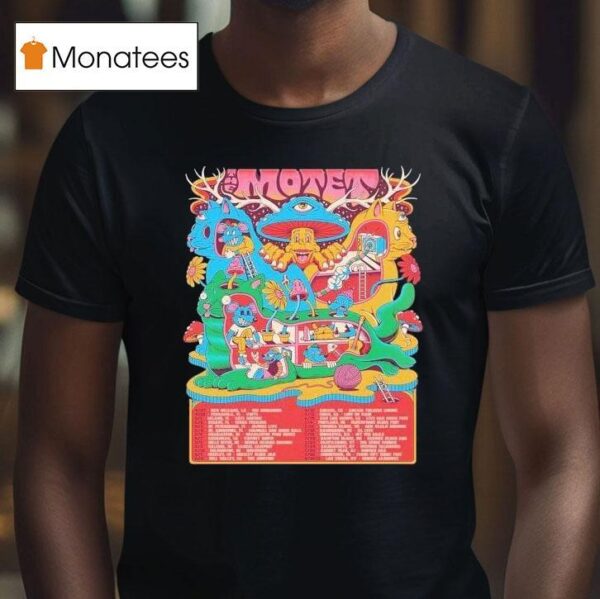 The Motet Summer Tour North American Cities Dates T Shirt