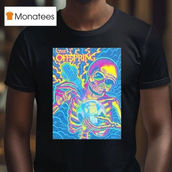 The Offspring At Washington State Fair In Puyallup On August Skeleton T Shirt