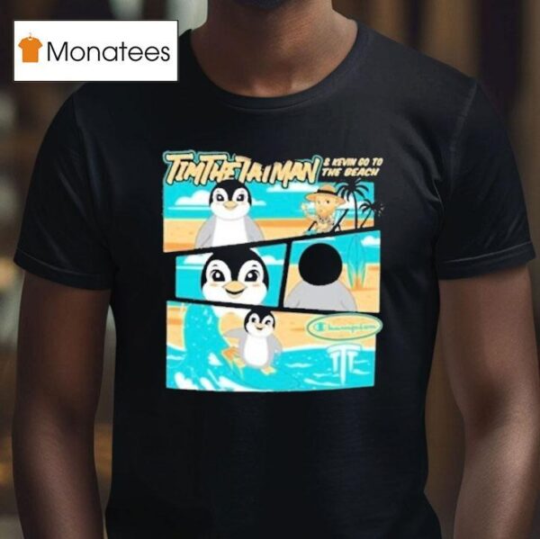 Timthetatman And Kevin Go To The Beach Powerblend Fleece Champion T Shirt