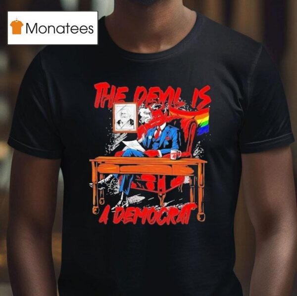 Tom Macdonald The Devil Is A Democrat Chair T Shirt