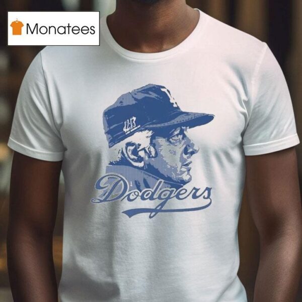 Tommy Lasorda Blue Heaven On Earth Los Angeles Dodgers Twelve Thirn T Shirt