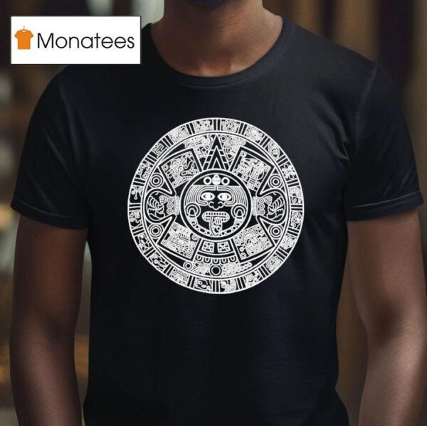 Top Aztec Calendar T Shirt