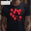 Touchdown Balloons Send Em Up T Shirt