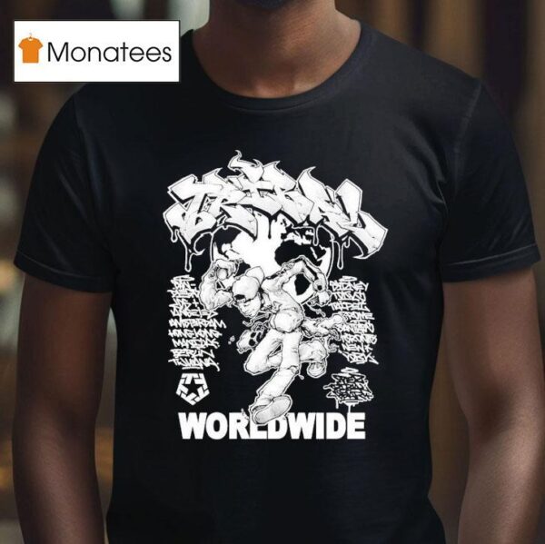 Tribal Streetwear Worldwide Punk T Shirt