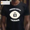 Turnover Battle Champs Football Lock T Shirt