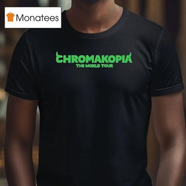 Tyler The Creator Chromakopia The World Tour T Shirt