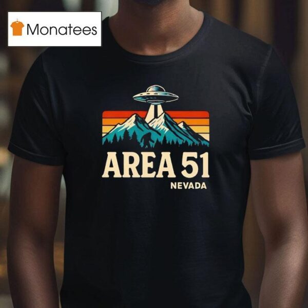 Ufo Area Nevada T Shirt