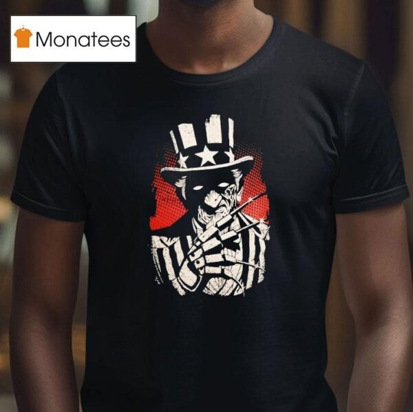 Uncle Kruger Style Uncle Sam Nightmare T Shirt
