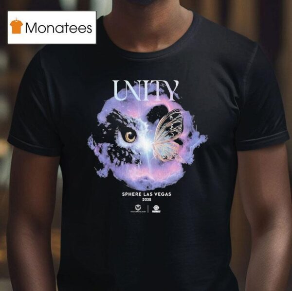 Unity Sphere Las Vegas Owl Butterfly T Shirt